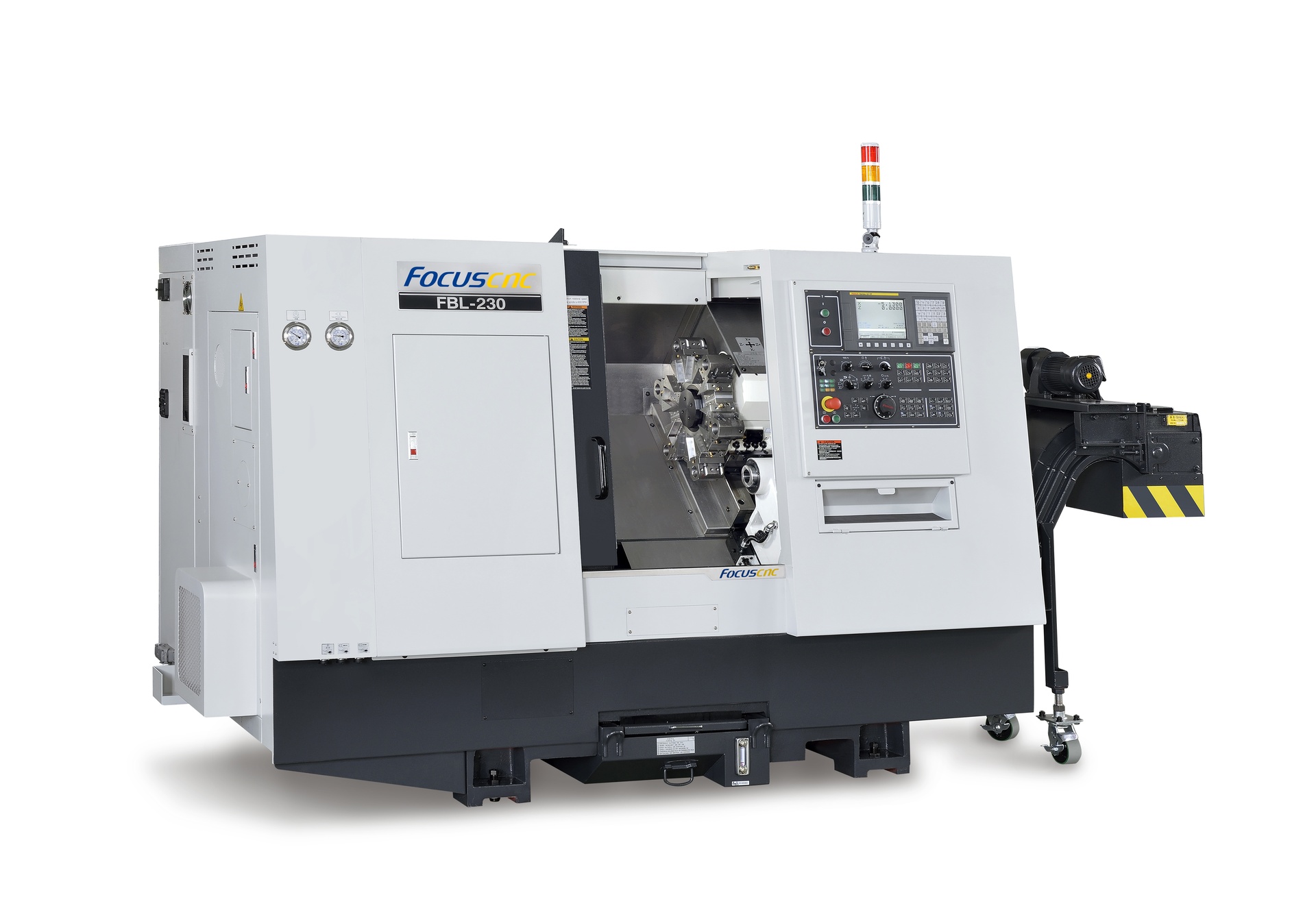 Tour CNC à glissière prismatique