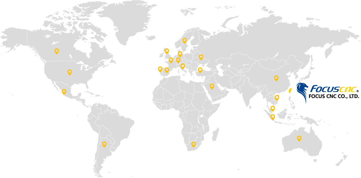 Carte mondiale des concessionnaires